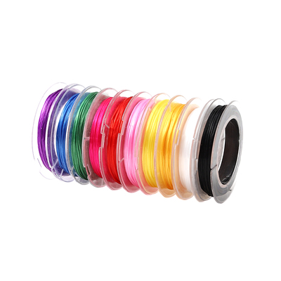 手串弹力绳串珠专用耐磨加密扁丝弹力线水晶珍珠手工diy文玩线绳