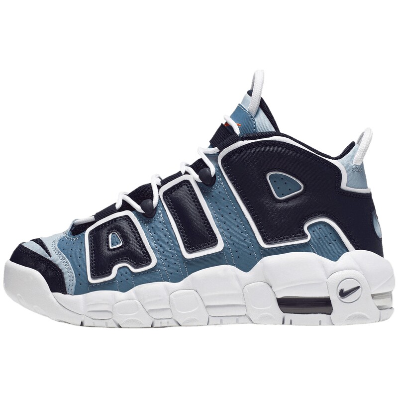 NIKE耐克大童AIR MORE UPTEMPO气垫运动休闲鞋415082-404