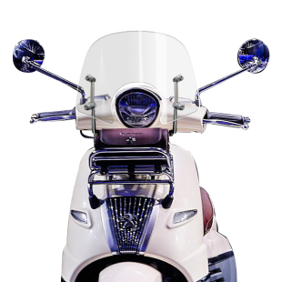 适用于标致姜戈TT150 Django150 风挡前挡风玻璃改装挡风板挡雨板