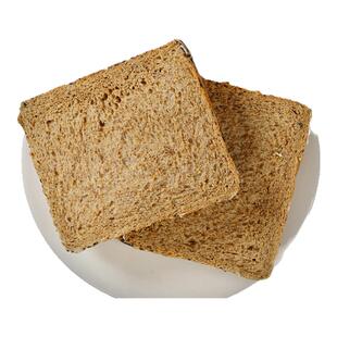 真黑麦全麦面包无脱氢乙酸钠无糖精0脂健身饱腹营养早餐粗粮吐司