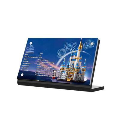 适用于40478迪士尼城堡展示铭牌