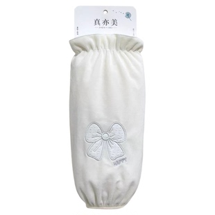 加宽加大羽绒服套袖袖套女秋冬办公室防脏学生上班防污护袖口袖头