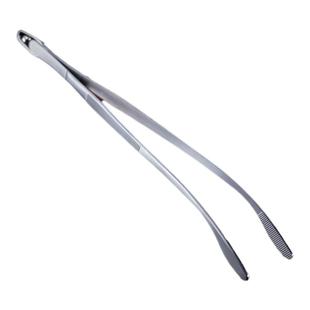 不锈钢烤肉夹厨房专用食品夹子牛排烹饪韩式食物烧烤家用加长煎夹