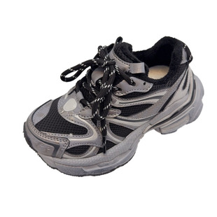 2025新款二棉鞋子加绒加厚儿童男童女童老爹运动今年流行爆款潮牌