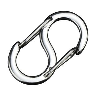 钛合金迷你快挂扣挂钩配件简约钥匙扣项链连接扣钥匙链DIY锁匙扣