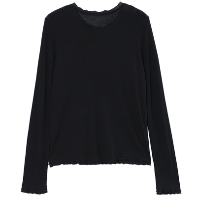 GESGOO天丝羊毛打底衫显瘦上衣