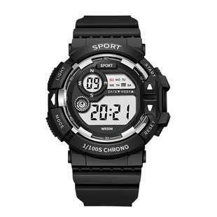 电子表男孩学生手表初高中女运动夜光防水多功能男款青少年儿童表