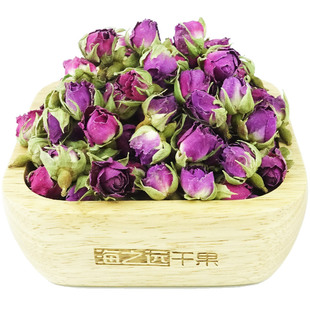 45g新疆玫瑰花茶原汁原味自然晾晒不熏硫不染色特产花茶满4罐包邮