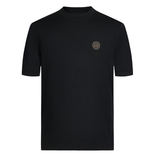 【福袋-100%绵羊毛短袖】曼加龙奥莱内搭打底衫男士羊毛针织衫