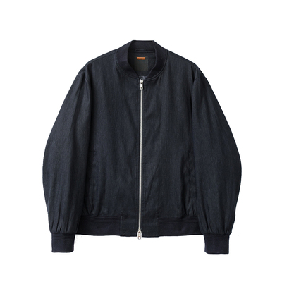 意奢22000老钱风棒球领飞行夹克