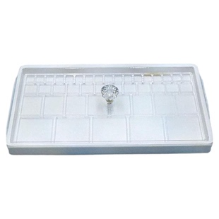 修表工具 手表零件收纳盒 机芯配件防尘罩放置盒 多格区分辅助盖