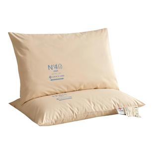 洁丽雅一对棉花枕头枕芯酒店单人宿舍护颈椎枕助睡眠家用整头男