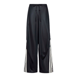 adidas阿迪达斯三条纹舞动系列运动香蕉裤扭扭裤女梭织长裤KX8902