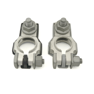 原装进口汽车电瓶桩头纯铜汽车蓄电池夹头电瓶柱夹子接线端子夹头