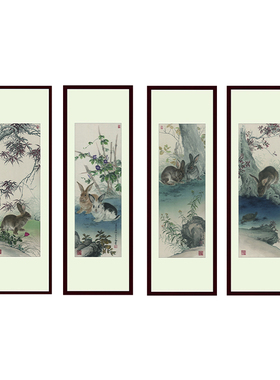 现代简约中国风客厅国画装饰画