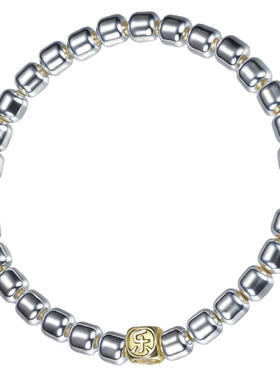 吴越老银铺明喜乐手链小众设计