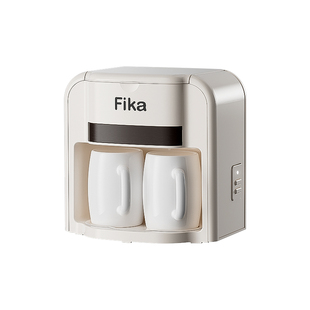 Fika/菲卡精品美式家用滴漏咖啡机萃取小型一体机煮咖啡双杯萃取