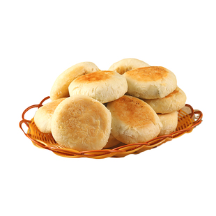 宁波特产矮子馅饼 薄酥皮馅饼鼓楼矮子饼 外酥里绵 8个 易碎慎拍