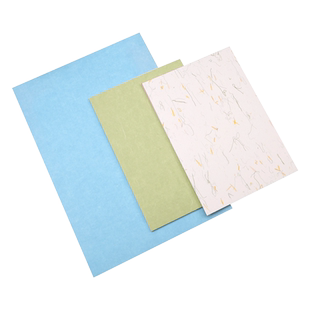 宝云轩 A3/A4宣纸卡纸半生半熟云龙皮纸书法国画空白软卡斗方镜片学生毛笔书法专用免装裱宣纸软卡纸水彩画纸