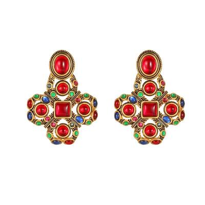 Joseph Warner中古耳环瑞红系列贝珠耳钉小众设计复古新年耳饰女