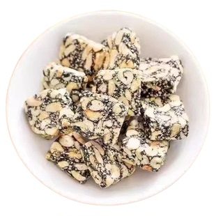 黑芝麻酥小吃零食糕点花生糖潮汕特产潮州酥糖芝麻花生酥黑芝麻糖