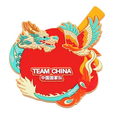 龙飞凤舞乒乓球冰箱贴TEAMCHINA