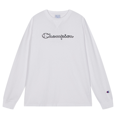 Champion冠军圆领长袖T恤情侣潮