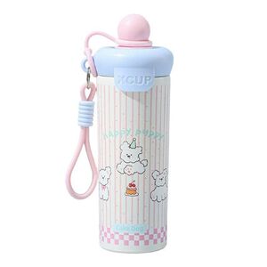 礼品316不锈钢保温杯女生高颜值吸管杯学生杯子大容量水杯咖啡杯