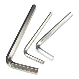 黑内六角扳手单个六角匙内6角扳手五金工具1.5 2 2.5 3.5 4 5 6mm