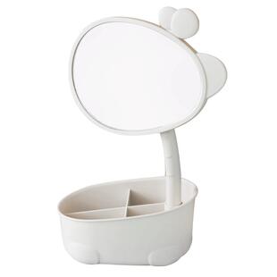 化妆镜便携桌面镜子梳妆台小镜子学生宿舍家用高级感办公室ins风