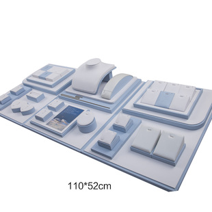 首饰展示架珠宝展示道具套装饰品陈列架钻石银饰项链戒指托盘高档