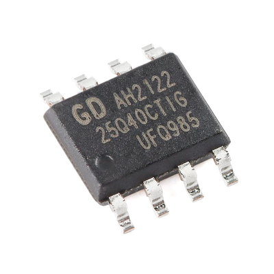 原装正品 GD25Q40CTIG 封装: SOP-8 4M-bit 3.3V 串行闪存芯片IC