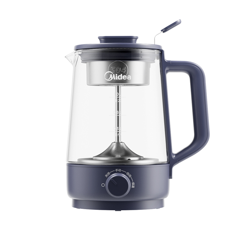 美的煮茶器2024新款养生小茶炉家用喷淋式全自动煮茶壶泡蒸茶器