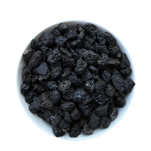 天然黑色火山石多肉铺面石颗粒水族造景伴土富士砂黑钢砂黑火山石