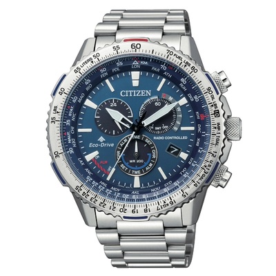 电波表自动对时西铁城CB5004-59W