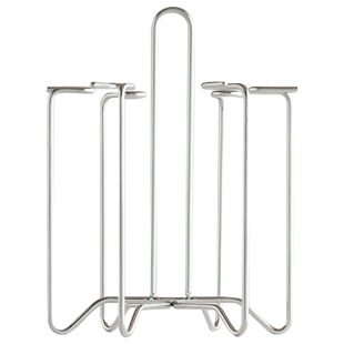 霜山304不锈钢杯架台面倒挂沥水茶杯架子厨房水杯杯子收纳置物架