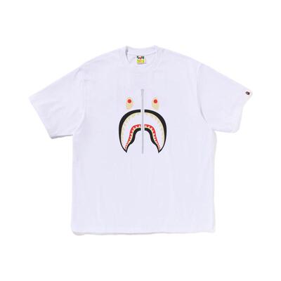 别注款鲨鱼短袖T恤BAPE