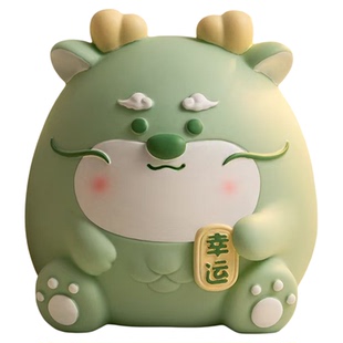 创意十二生肖系列存钱罐摆件只进不出儿童男女孩储钱蓄罐生日礼物