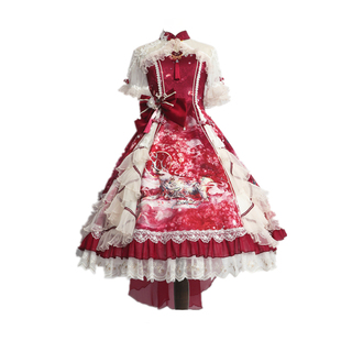 现货fs全款 九色鹿 中华风lolita洛丽塔华丽款