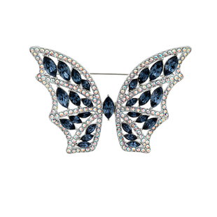 Eternelle法国永恒疏影蝶梦胸针女奢华复古秋冬配饰精致百搭胸花