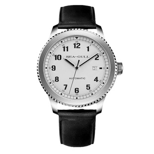 海鸥手表男士时尚休闲防水全自动机械表男表夜光指挥官腕表6081