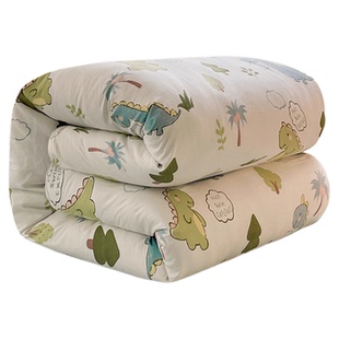 A类新疆纯棉花被子宝宝可拆水洗带垫被套加厚秋冬季婴儿童棉被芯