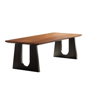 实木大书桌客厅大长桌现代简约家用2026新款长条桌学习桌子工作台