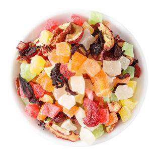 水果茶果干1000g花茶组合 果粒茶散装网红花果干巴黎香榭洛神花茶