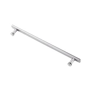 淋浴房拉手304 卫生间玻璃门拉手不锈钢浴室移门把手孔距440扶手