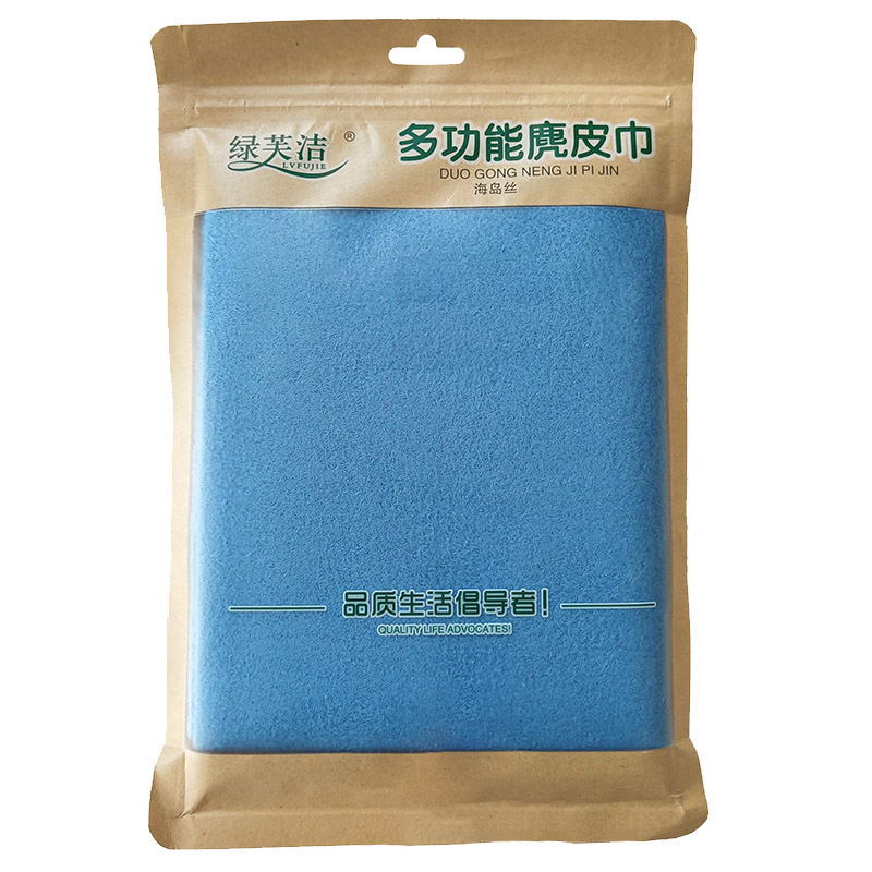麂皮抹布擦玻璃吸水洗车毛巾