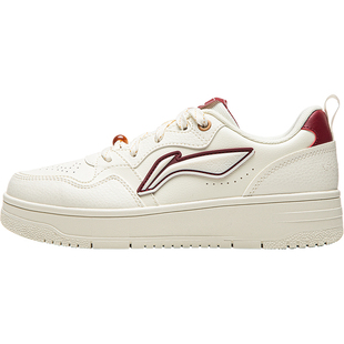 李宁天迹SOFT丨休闲鞋女鞋2026春季新款增高厚底板鞋运动鞋男鞋子