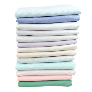 纯棉加厚秋衣秋裤弹力针织面料彩棉舒绒棉双面拉架宝宝棉衣服布料