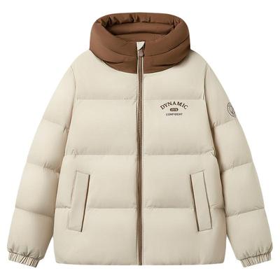 波司登2025新款短款时尚运动男童女童5A抗菌绒儿童四防羽绒防寒服