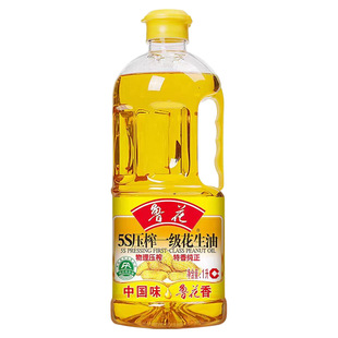 鲁花5S压榨一级花生油食用油1L食用油